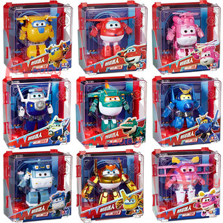 Super Wings 大號 超級飛俠 奧迪雙鑽正品 變形機器人 杰特 蒂蒂 多尼 動畫片動漫周邊