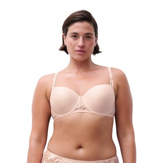 【Chantelle】Idyll 3D記憶纖維T-shirt Bra B-D(18UN6 0JV綢緞粉)