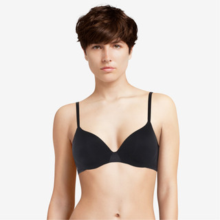 【Chantelle】Essential 3D記憶纖維T-shirt Bra B-D罩杯(15G60 011黑色)