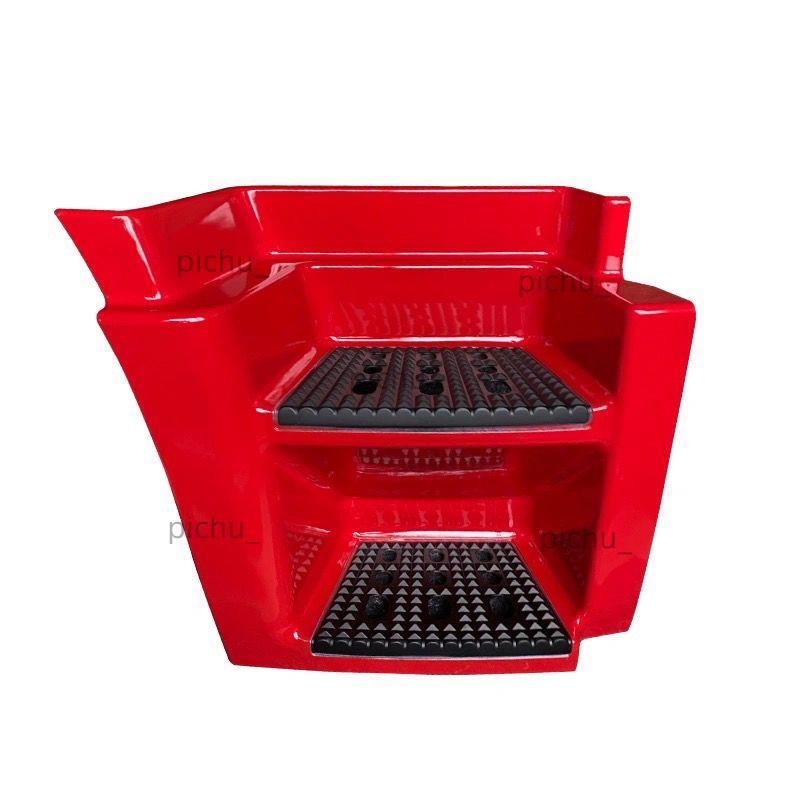 紅巖汽車杰獅腳踏板腳蹬新金剛踏板框護罩配件上新3.7