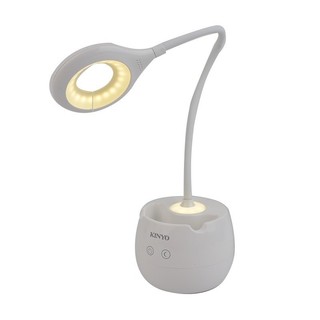 KINYO USB充電式高亮度四合一檯燈 PLED717 1個【萬家福】