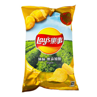 樂事波樂純味無新增鹽85g克x 1Bag包【萬家福】