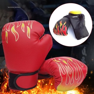 Flame Print Adult Boxing Muay Thai Training Sandbag Fight Co