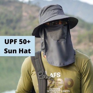 Outdoor UV Sun Protection Fisherman Fishing Bucket Hat Wide