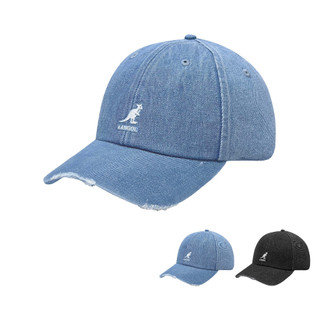 KANGOL DENIM 丹寧 水洗刷破棒球帽 刺繡 深版老帽 老帽 棒球帽 鴨舌帽 軟布老帽 ⫷ScrewCap⫸