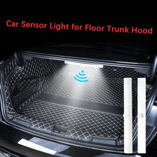 Car Sensor Light for Floor Trunk Hood USB Rechargeable Autom