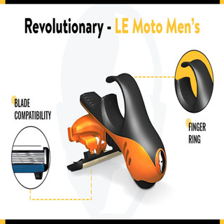 Men's Head and Skull Shaving Razor - Revolutionary Dual Acti
