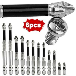 For 1/4" Drill Chuck S2 Steel Impact-Resistant Screwdriver B