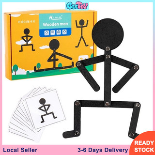 DIY Humanoid Puzzle Preschool Training Toys Educational Toys