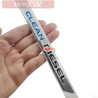 專用於MITSUBISHI 1 x ABS 三菱蒙特羅 Mivec CLEAN 柴油標誌貼紙