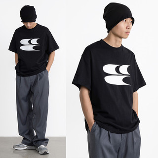 CryingCenter 3C 經典logo T恤 純棉 休閒 男女 短袖 情侶穿搭款