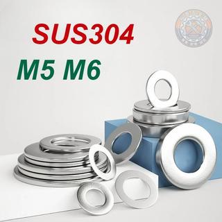 304 不銹鋼華司,DIN 125, M5-M6,平墊圈【裕泰五金】
