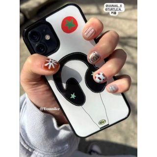 【現貨秒發🚚𝗳𝘂𝗳𝘂𝗻𝗲】韓國 復古耳麥 適用蘋果iphone15 14Pro 13 12 iphone 防摔 手機殼