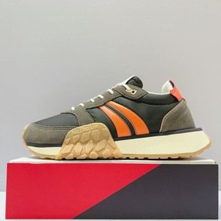 PALLADIUM TROOP RUNNER FLAME 男生 灰綠橘 復古 軍種潮鞋 運動 休閒鞋 74487-342