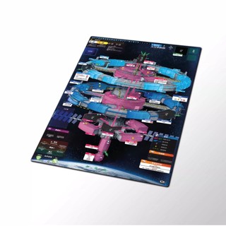 【桌遊】太空隕落桌遊牌墊 Stationfall playmat