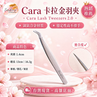 ◾︎台灣出貨公司貨◾︎ 美睫 Cara 金羽夾 海豚夾 升級版 美睫彎夾 直夾 開花夾 睫毛夾 6D夾 9D夾