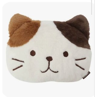 日本 HAPINS Fuku Fuku Nyanko 福福喵子 貓咪 微波加熱環保暖暖包 抱枕 造型暖暖包