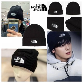 數量有2 韓國代購 The North Face 經典 中性 黑色 毛帽 雪地 滑雪 保暖 厚實 針織 京京國際代購