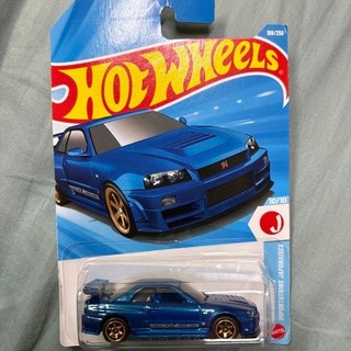Hot wheels Nissan skyline GT-R BNR34 R34 GTR 風火輪