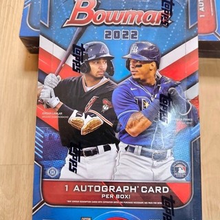 【全新現貨】MLB球員卡盒 2022 Bowman Baseball Hobby Box 保一簽 Baez新人簽