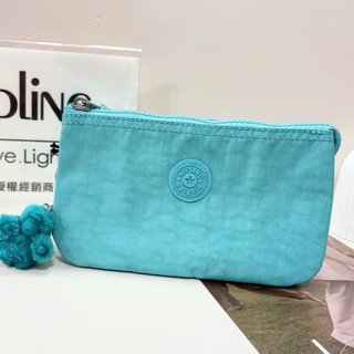公司貨附發票Kipling 湖水綠三層包 Creativity L KPK13265T6E10OS