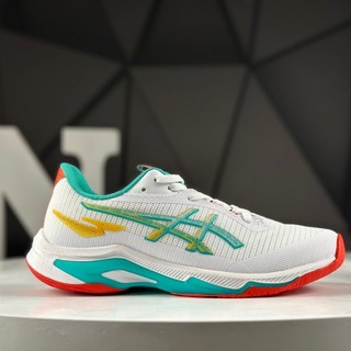 💯√ASICS NETBURNER BALLISTIC FF 4 白綠紅 訓練鞋 運動鞋 舒適運動 1052