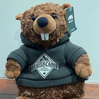 ROOTS Beaver Canoe Stuffie 加拿大 海狸娃娃