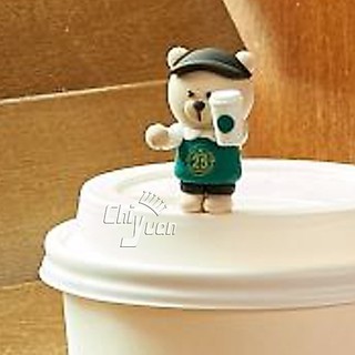 Starbucks 台灣星巴克 2023 25週年 25週年紀念 歡慶Bearista小熊杯塞 歡慶小熊STOPPER