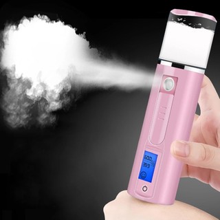 40ML Water Mist Sprayer Facial Steamer Portable Face Nano Sp