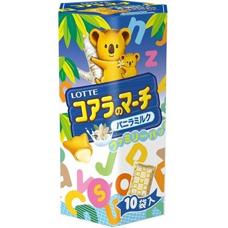 LOTTE樂天 小熊餅乾家庭號(牛奶風味) 195g【萬家福】