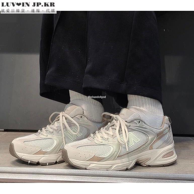 【日韓連線】New Balance 530 大象灰 白杏色 舒適透氣 休閒 百搭運動慢跑鞋 MR530KOB男女鞋