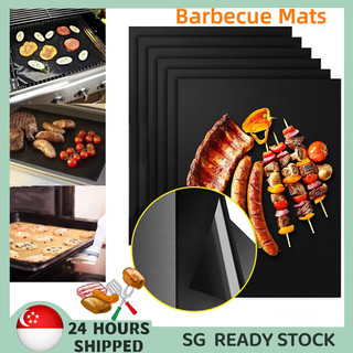 BBQ Grill Mat Non-stick Mat Heat Resistant Grill Mat Outdoor
