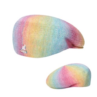 KANGOL RAINBOW 504 VENTAIR 彩虹 特殊款 鴨舌帽 小偷帽 袋鼠帽【TCC】