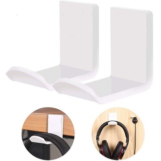 Universal L Shape Headphone Hanger/Durable Acrylic Wall Moun