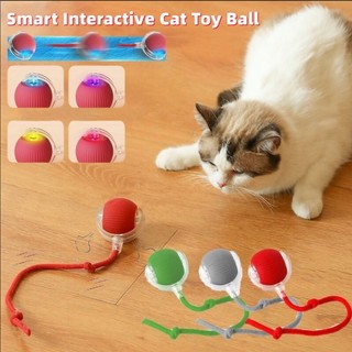 Cat Toy Ball Electric Rolling Ball Toys for Dog Cat Pets Sma