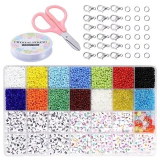 Beads Kit DIY acrylic letter bead set for Name Bracelets Jew