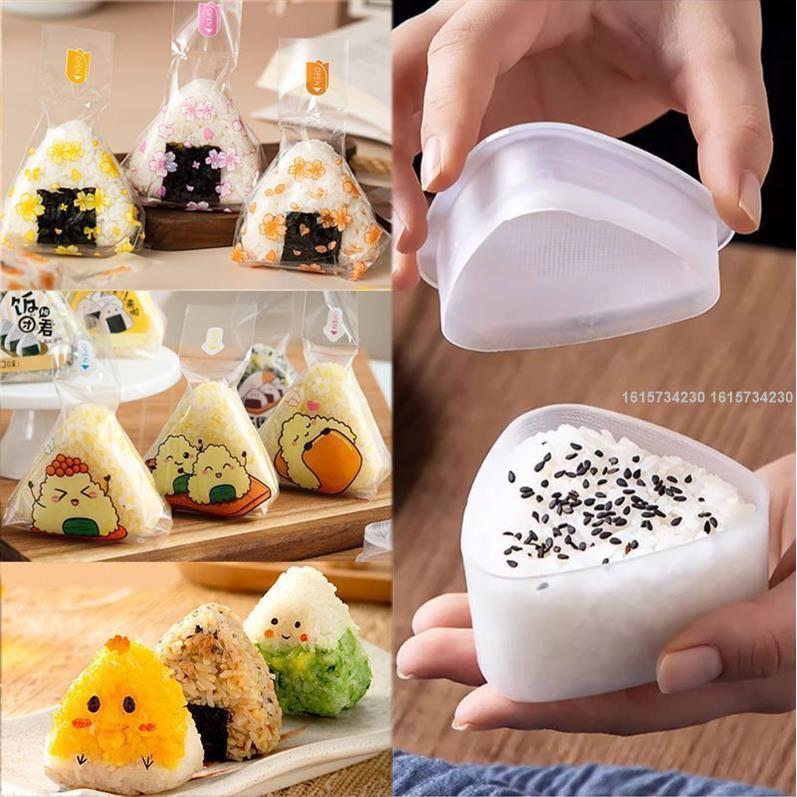 【臺灣出貨】三角飯糰模具 壽司模具 飯糰模具 壽司套裝 寶寶餵飯神器 飯糰壓模 自製飯糰器 日式飯糰模型 親子DIY廚房