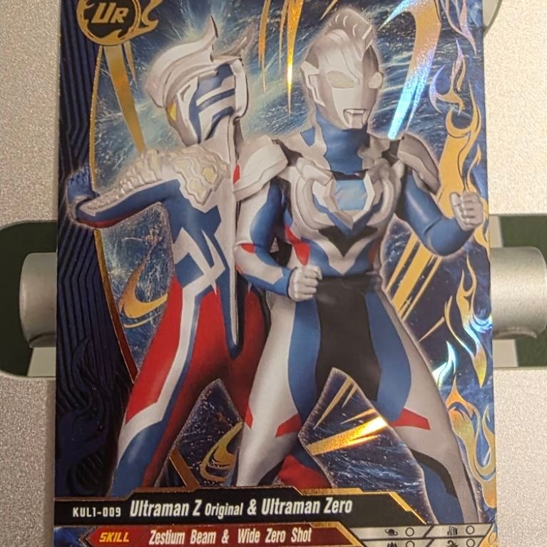 二手 ​正版 超人力霸王 Ultraman 奧特曼英雄 卡牌 卡片 UR閃卡 傑特 澤塔 傑洛 Z ZERO
