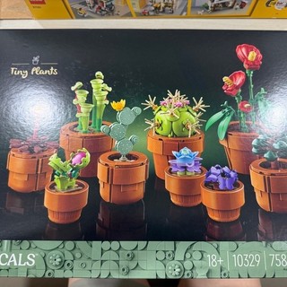 LEGO 樂高 10329 迷你盆栽(居家擺飾）
