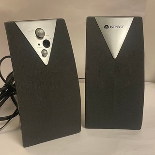 KINYO PS-285 音樂大師立體擴大音箱 二件式多媒體音箱電腦喇叭（二手）