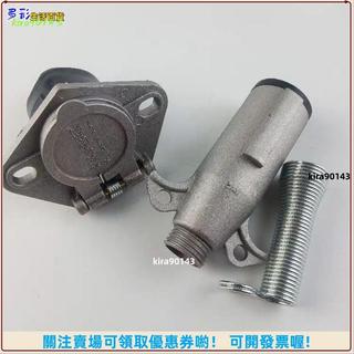 重型卡車七孔插頭 7芯插座 ABS/EBS插頭座 半掛車電源連接 純銅芯材質 大型貨車通用 拖車插座 卡車連接器 貨車電