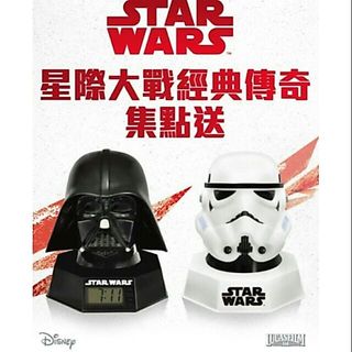 7-11星際大戰公仔 黑武士鬧鐘存錢筒