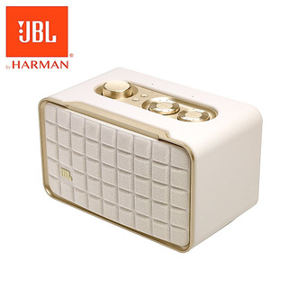 【JBL】Authentics 200 家用語音串流藍牙音響｜白色