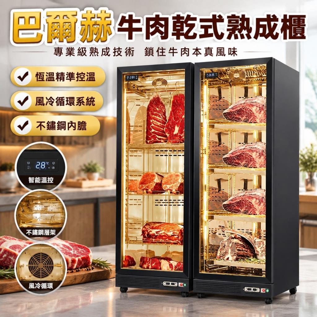 【乾式熟成】巴爾赫牛肉乾式熟成櫃 展示櫃 排酸櫃 牛排櫃 恆溫商用冷藏櫃 冷凍櫃