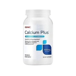 GNC 碳酸鈣鎂維生素D3 維他命 健安喜180粒Calcium Plus MAGNESIUM&VITAMIN D3