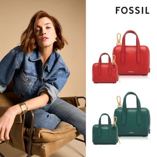 【FOSSIL 官方旗艦館】Sydney 包包吊飾 (兩色可選)
