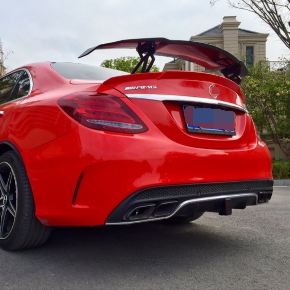 適用於BenZ 賓士 vorsteiner 寶馬MAD C200L C260L CLA E300L尾翼GT碳纖維尾翼