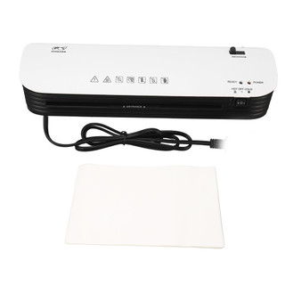 A4 Thermal Laminator with 50Pcs Sheets Hot and Cold Laminati