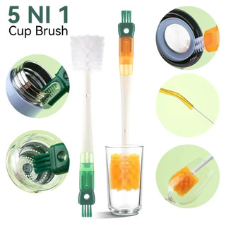 5 In 1 Cup Cleaning Brush Bottle Gap Cleaner Brush Cup Crevi