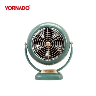 【美國 VORNADO 沃拿多】復古金屬循環扇 VF20-TW 綠 適用3-5坪